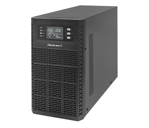 QOLTEC UPS 3kVA 3000W Power Factor 1.0 On-line - 1238940 - zdjęcie